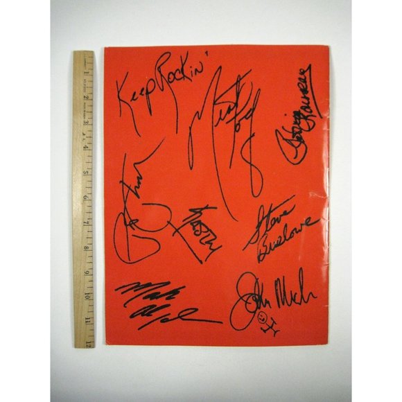 Meatloaf Bat Out of Hell II Back into Hell Folio Pamphlet 1993 Neverland - Picture 10 of 11